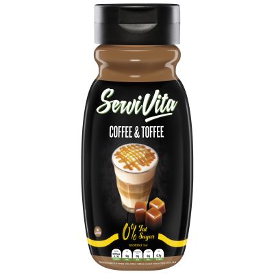Salsa Zero sabor coffee & toffee  ServiVita 320 ml