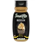 Salsa Zero sabor dulce de leche ServiVita 320 ml