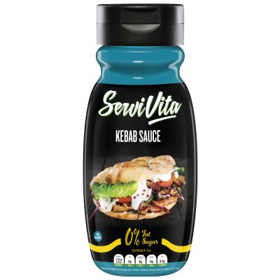 Salsa zero sabor kebab ServiVita 320 ml