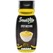 Salsa zero sabor picante de mostaza ServiVita 320 ml