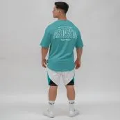 OVERSIZE TRAINING CULTURE Turquesa
