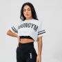 CROP TOP EIGHTIES- WHITE