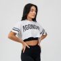 CROP TOP EIGHTIES- WHITE