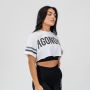 CROP TOP EIGHTIES- WHITE