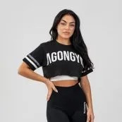 CROP TOP EIGHTIES - BLACK