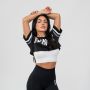 CROP TOP EIGHTIES - BLACK