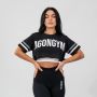 CROP TOP EIGHTIES - BLACK