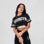 CROP TOP EIGHTIES - BLACK