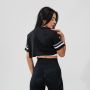 CROP TOP EIGHTIES - BLACK