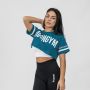 CROP TOP EIGHTIES - LUXE BLUE