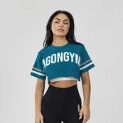 CROP TOP EIGHTIES - LUXE BLUE