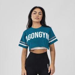 CROP TOP EIGHTIES - LUXE BLUE