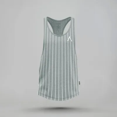 STRINGER MUSCLE ERA - STRIPED GREY