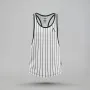 STRINGER MUSCLE ERA - STRIPED WHITE
