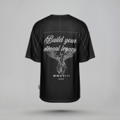 OVERSIZE MUSCLE ERA - BLACK