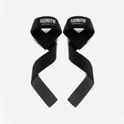 AGONGYM STRAPS - BLACK - TALLA UNICA