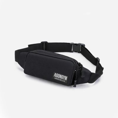 AGONGYM WAIST BAG DISCIPLINE CLUB - BLACK