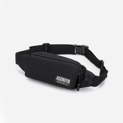 AGONGYM WAIST BAG DISCIPLINE CLUB - BLACK