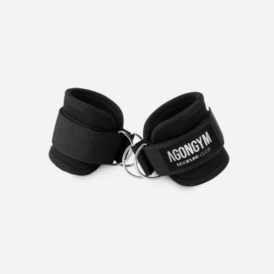 TOBILLERAS DISCIPLINE CLUB - BLACK - TALLA UNICA