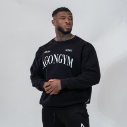STONE PULLOVER  BLACK