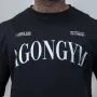STONE OVERSIZE  BLACK