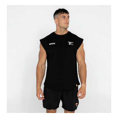 SLEEVLESS BLACK TRAINING CULT