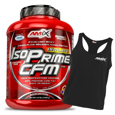 Proteína IsoPrime CFM Isolate 2kg + REGALO Camiseta Tirantes