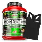 Proteína CFM Nitro Protein Isolate 2kg + REGALO Camiseta RunFit