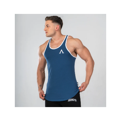 AESTHETIC STRINGER - NAVY/WHITE