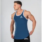 AESTHETIC STRINGER - NAVY/WHITE