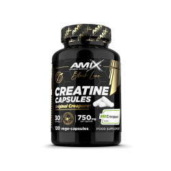 Creatina Creapure 120 Vege-Caps Black Line