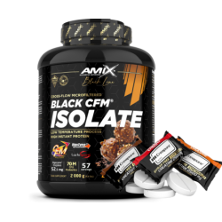 Proteína Black CFM Isolate 2kg + 3 MONODOSIS GRATIS